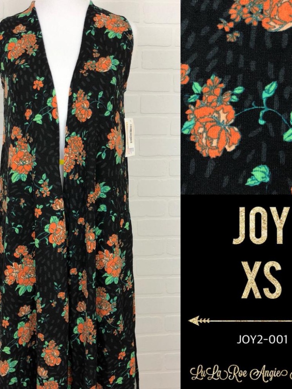 LuLaRoe Joy Long Vest